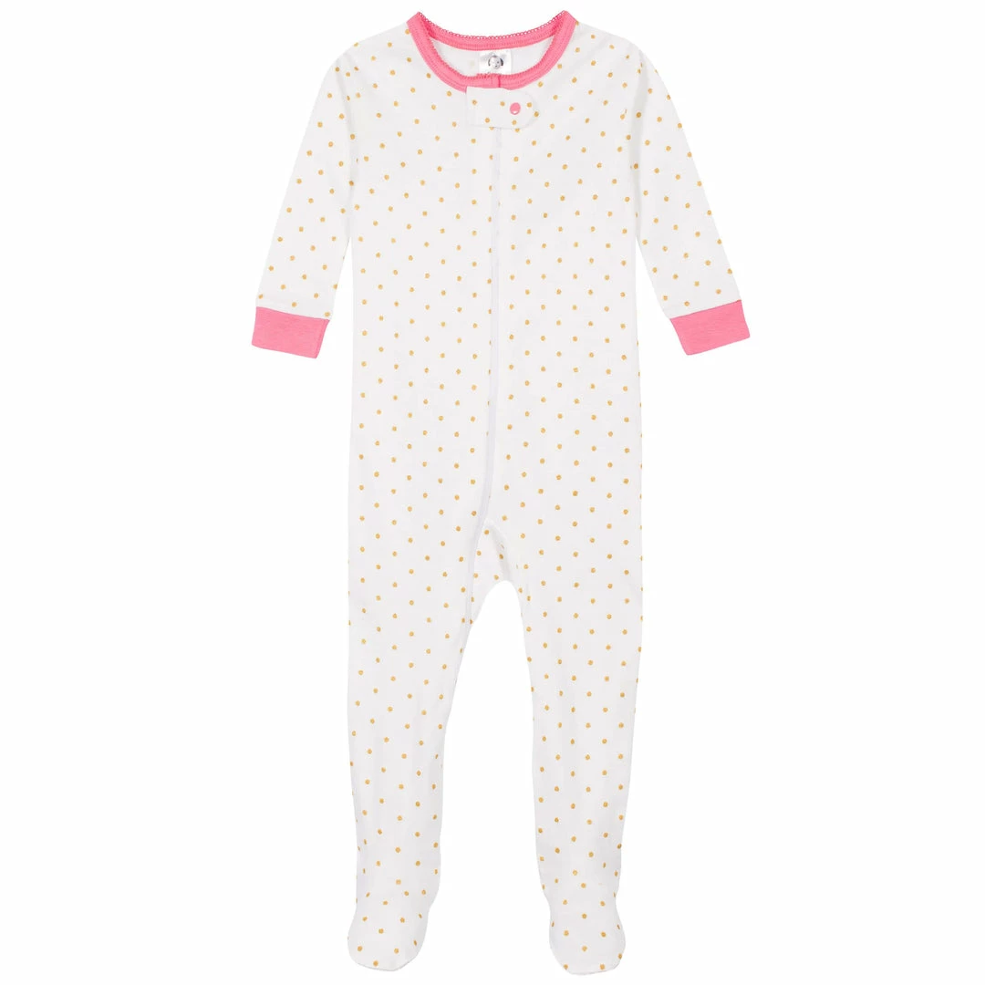 Flash Sale 😀 Gerber® 2-Pack Baby & Toddler 👧 Girls Dreams Snug Fit Footed Cotton Pajamas 🎉 3 Gerber® 2-Pack Baby & Toddler Girls Dreams Snug Fit Footed Cotton Pajamas