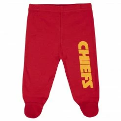NFL Kansas City Chiefs 3-Piece Baby Boys Bodysuit, Pant, And Cap Set