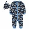 Gerber® 2-Piece Baby Boys Dino-Mite Coverall & Hat Set
