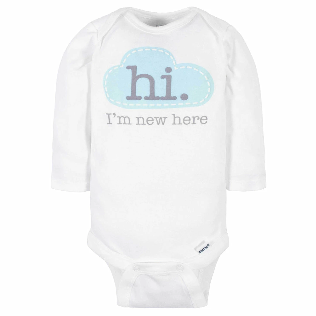 Cheapest 🧨 Gerber® 6-Pack Baby Neutral Words Long Sleeve Onesies® Bodysuits 🧨 2 Gerber® 6-Pack Baby Neutral Words Long Sleeve Onesies® Bodysuits