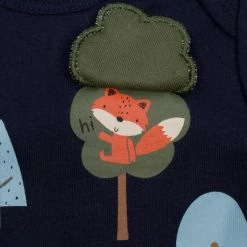 Gerber® 5-Pack Baby Boys Fox Long Sleeve Onesies® Bodysuits