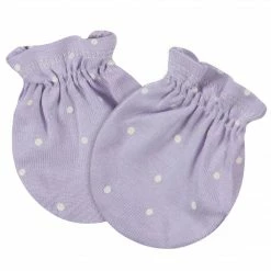 Hot Sale 🔔 Gerber® 4-Pack Baby 👧 Girls Bunny Ballerina No Scratch Mittens 🎉 10 Gerber® 4-Pack Baby Girls Bunny Ballerina No Scratch Mittens