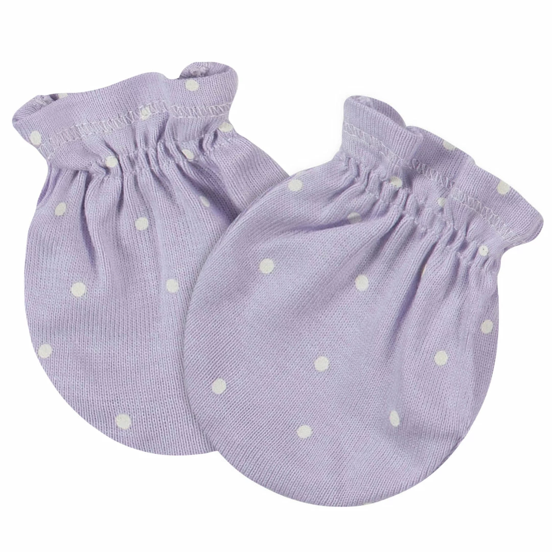 Hot Sale 🔔 Gerber® 4-Pack Baby 👧 Girls Bunny Ballerina No Scratch Mittens 🎉 4 Gerber® 4-Pack Baby Girls Bunny Ballerina No Scratch Mittens