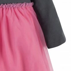 Gerber® BabyPreemie - 24M Baby & Toddler Girls Pink A Dots Long Sleeve Tulle Dress
