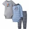 Gerber® BabyPreemie - 24M 3-Piece Baby Boys Dino-Mite Onesies® Bodysuits & Pants Set