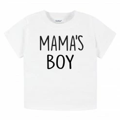 Gerber® BabyPreemie - 24M Infant & Toddler Boys "Mama's Boy" Short Sleeve Tee