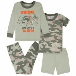 Gerber® 4-Piece Infant & Toddler Boys Camping Fun Snug Fit Cotton Pajamas See What's New