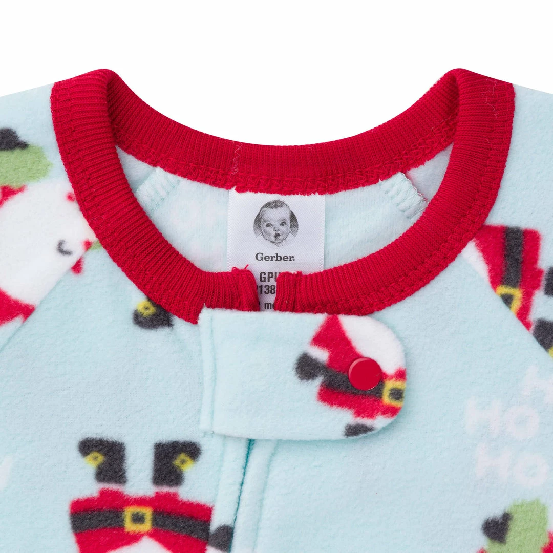Wholesale 🛒 Gerber® BabyPreemie - 24M 2-Pack Baby & Toddler Neutral Santa Fleece Pajamas 💯 4 Gerber® BabyPreemie - 24M 2-Pack Baby & Toddler Neutral Santa Fleece Pajamas