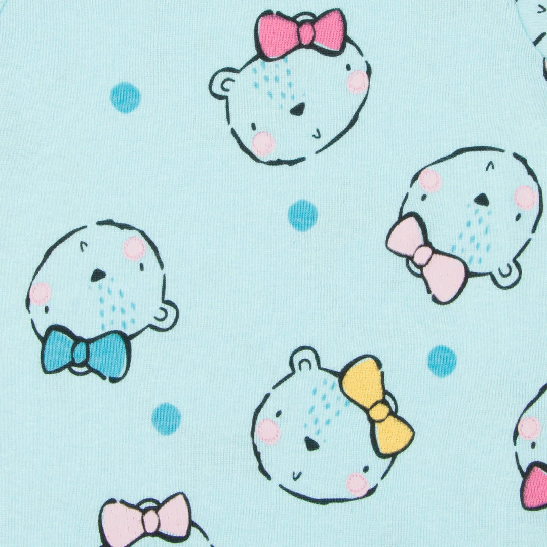 Hot Sale 🧨 Gerber® 5-Pack Baby 👧 Girls Bear Long Sleeve Onesies® Bodysuits BabyPreemie - 24M ✔️ 5 Gerber® 5-Pack Baby Girls Bear Long Sleeve Onesies® Bodysuits BabyPreemie - 24M