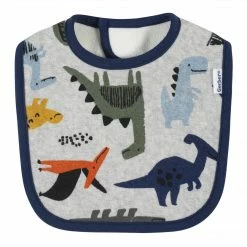 Gerber® 4-Pack Baby Boys Dino Bibs