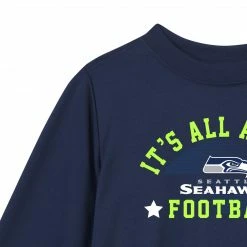 NFL Seattle Seahawks Baby & Toddler Boys Long Sleeve Tee Shirt BabyPreemie - 24M