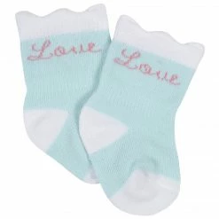 Gerber® 10-Pack Baby Girls Fairy Tale & White Wiggle Proof® Socks