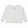 Gerber® Baby & Toddler Girls White Pointelle Cardigan
