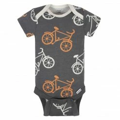 Discount 🎉 Gerber® 5-Pack Baby Boys Comfy Stretch Bicycle Short Sleeve Onesies® Bodysuits BabyPreemie - 24M 🥰 11 Gerber® 5-Pack Baby Boys Comfy Stretch Bicycle Short Sleeve Onesies® Bodysuits BabyPreemie - 24M