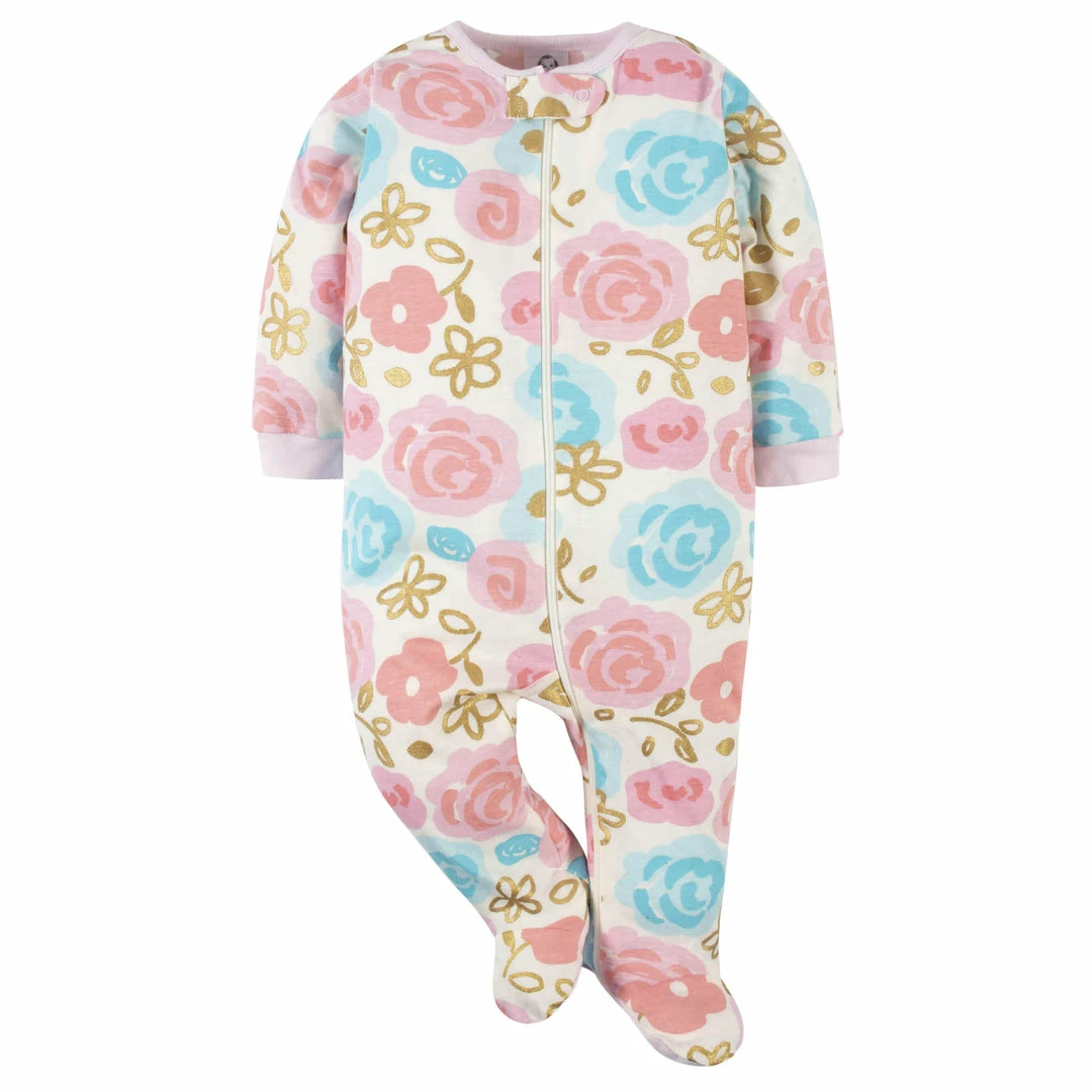 Brand new ❤️ Gerber® 4-Pack Baby 👧 Girls Princess Sleep 'n Plays BabyPreemie - 24M ⌛ 3 Gerber® 4-Pack Baby Girls Princess Sleep 'n Plays BabyPreemie - 24M