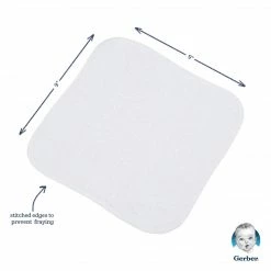 Gerber® BabyPreemie - 24M 10-Pack Girls Fox Washcloths