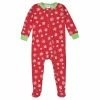 Gerber® Baby Neutral Snowflake Snug Fit Footed Cotton Pajamas BabyPreemie - 24M