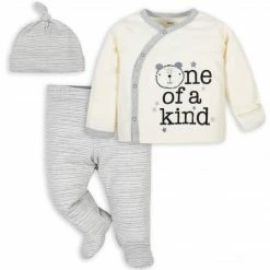 Gerber® 3-Piece Organic Baby Boys "One Of A Kind" Take-Me-Home Set BabyPreemie - 24M