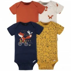 Gerber® BabyPreemie - 24M 18-Piece Baby Boys Fox Onesies® Bodysuit, Mitten, Cap, & Sock Set