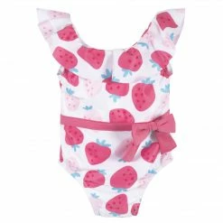 Gerber® Baby & Toddler Girls Summer Blossom One-Piece Swimsuit With Ruffle See What's New