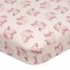 Gerber® Toddler Girl Girls Foxes Fitted Crib Sheet