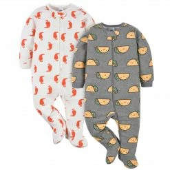 Gerber® 2-Pack Baby Neutral Comfy Stretch Taco Sleep 'N Plays